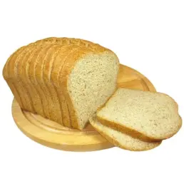 greenhalghs low carb bread loaf on a wooden board
