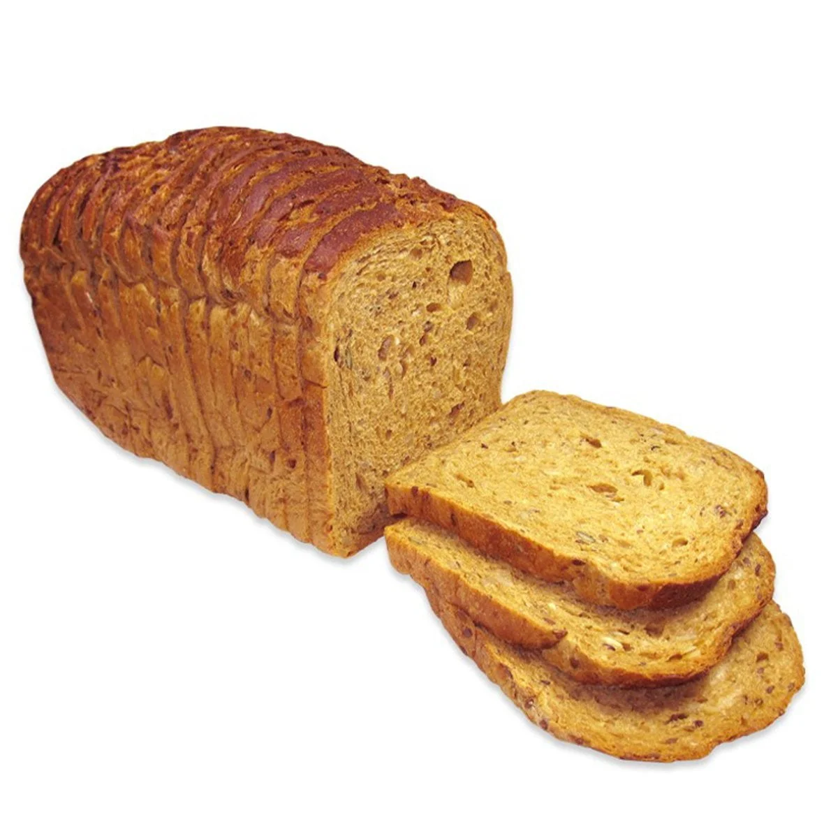Small GI Seeded Loaf sliced