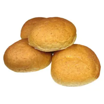 brown soft bread roll 4 pack