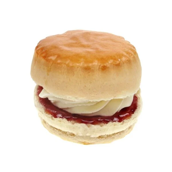 Cream Jam Scone