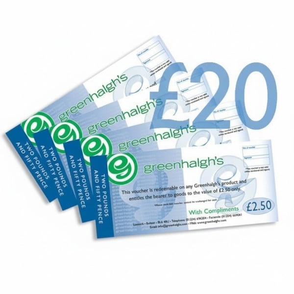 Greenhalgh’s vouchers gift £20