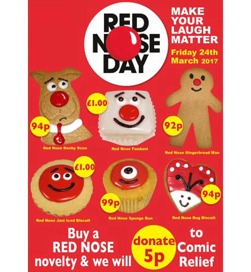 red nose day promotion