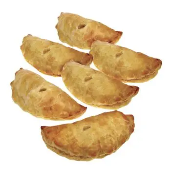 pack of six cocktail cheese pasties