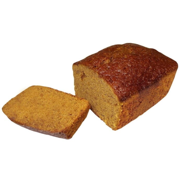 freshly baked sticky parkin loaf cake