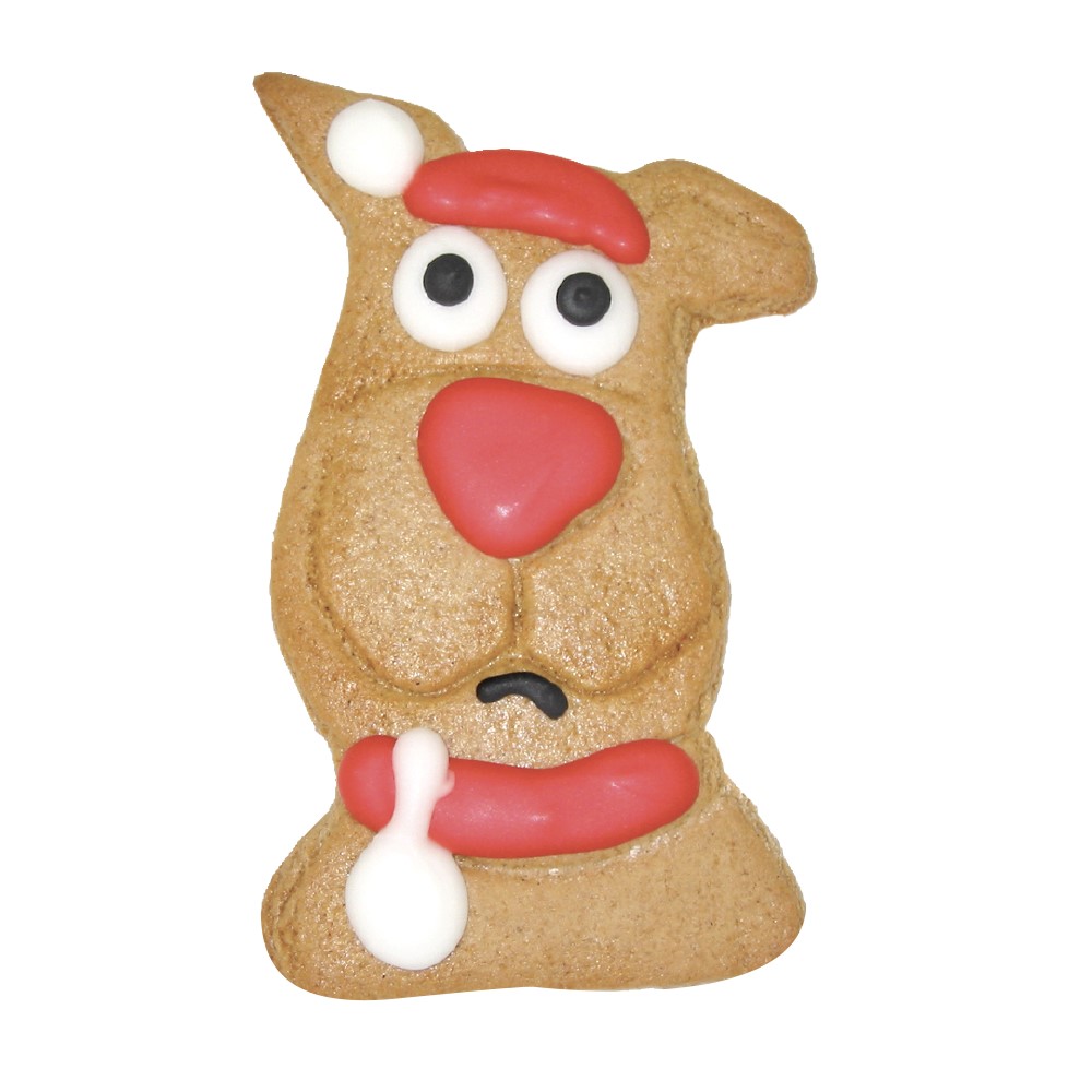 Christmas gingerbread biscuit