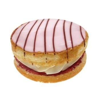 mini raspberry & cream victoria cake