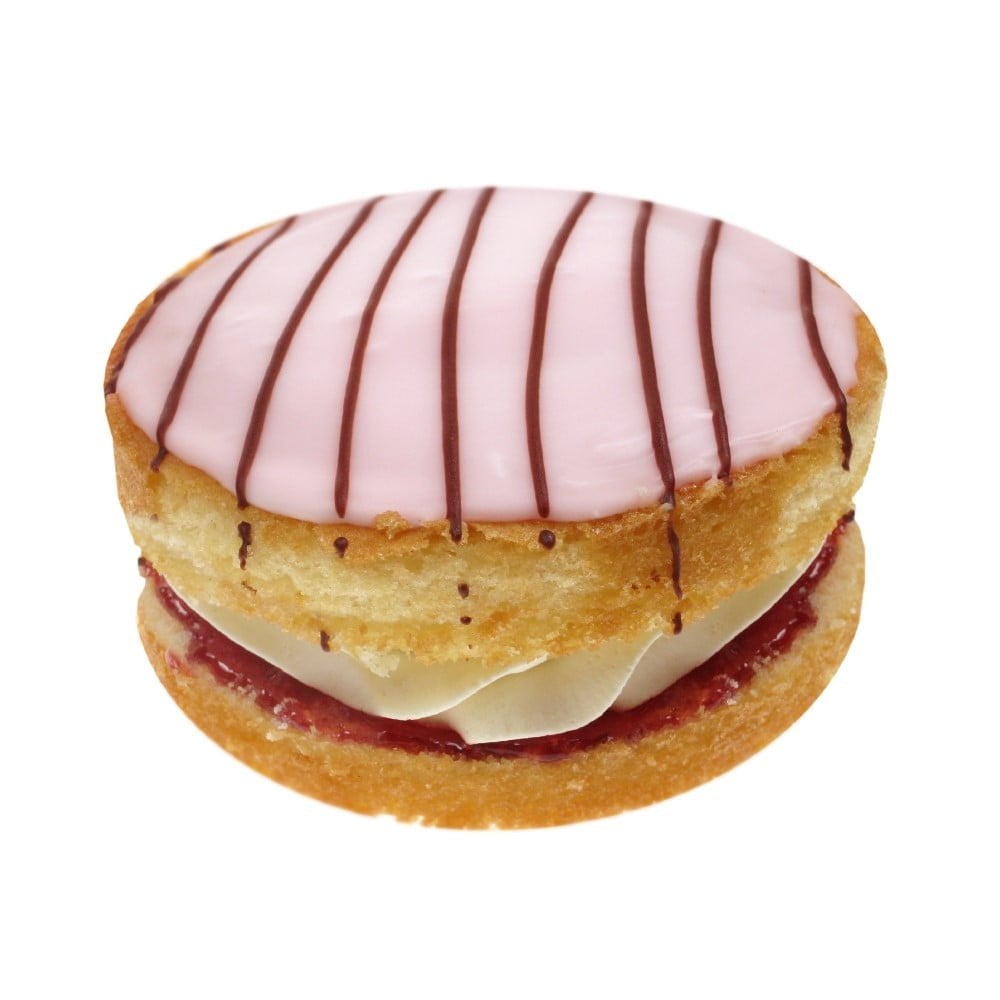 mini raspberry & cream victoria cake