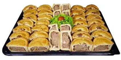 Greenhalgh's Craft Bakery pan pork pie platter