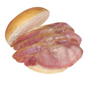 bacon sandwich with 3 rashes of bacon