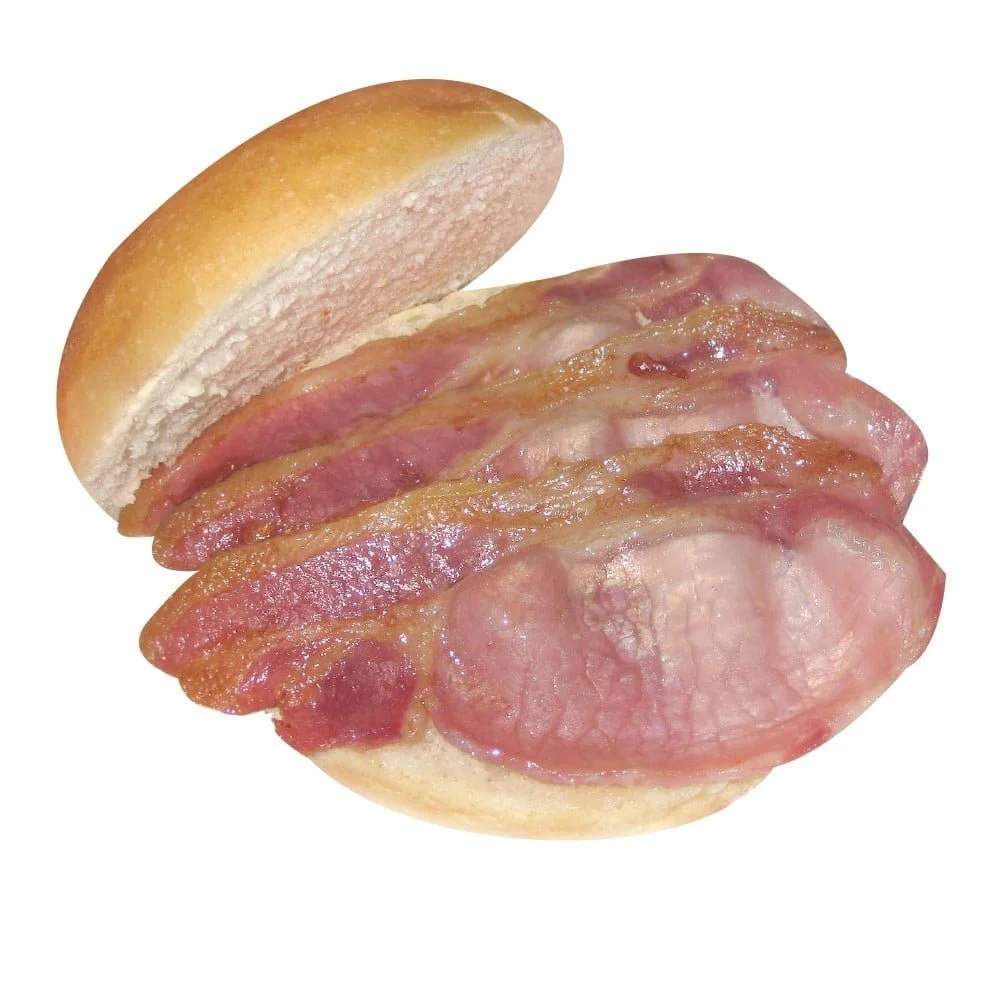 bacon sandwich with 3 rashes of bacon