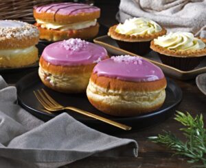 Raspberry Ripple doughnut the perfect sweet treat