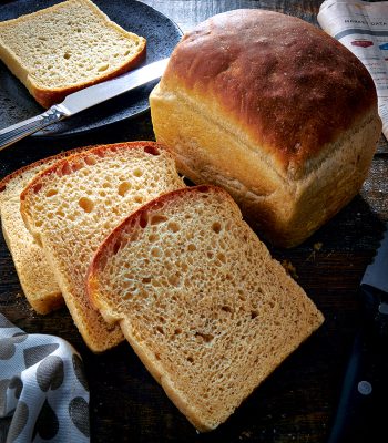 Fresh and tasty crumpet loaf, the perfect addition to any breakfast or late night snack