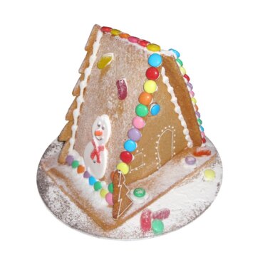Large Christmas gingerbread chalet