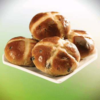 Greenhalgh's Craft Bakery Hot cross buns easter