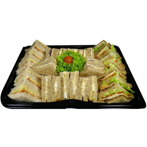 32 piece vegetarian sandwich platter fresh made and perfect for all styles of occasions