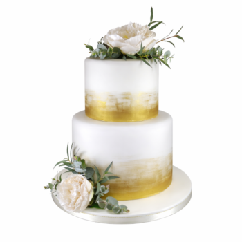 2 tier custom celebration cake